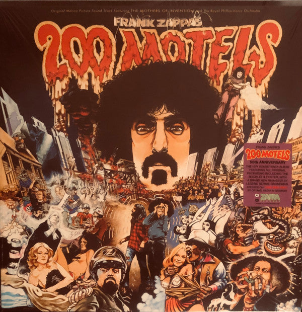 Frank Zappa : 200 Motels (2xLP, Album, Ltd, RE, RM, Red)