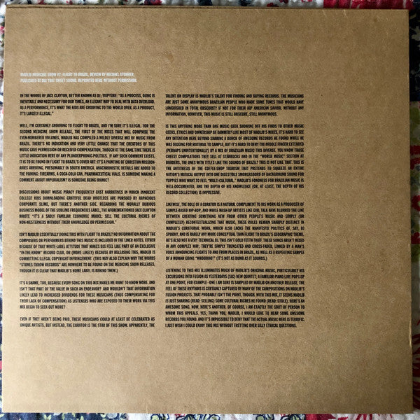Madlib : Flight To Brazil (2xLP, Mixed, RE, RP)