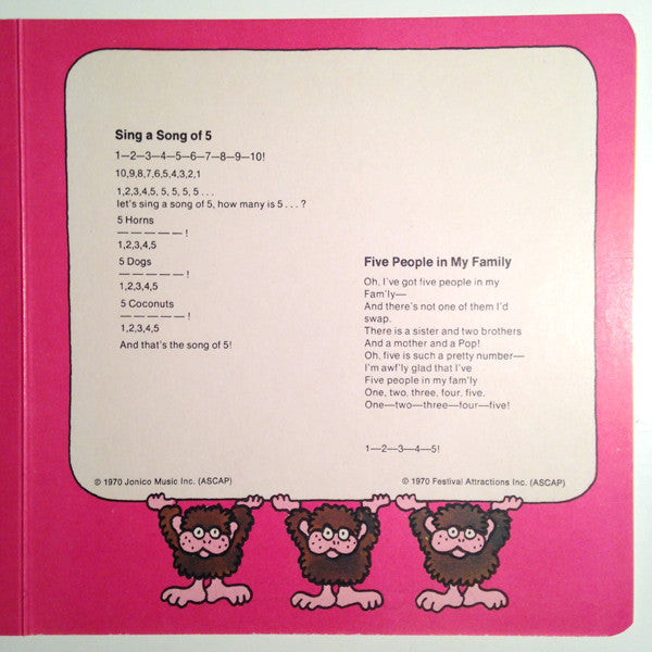 Sesame Street : Numbers (7", Boo)