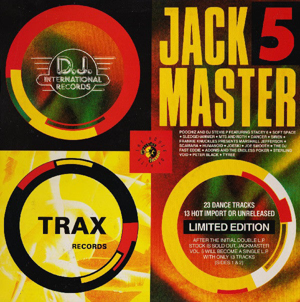 Various : Jackmaster 5 (2xLP, Comp, Ltd)