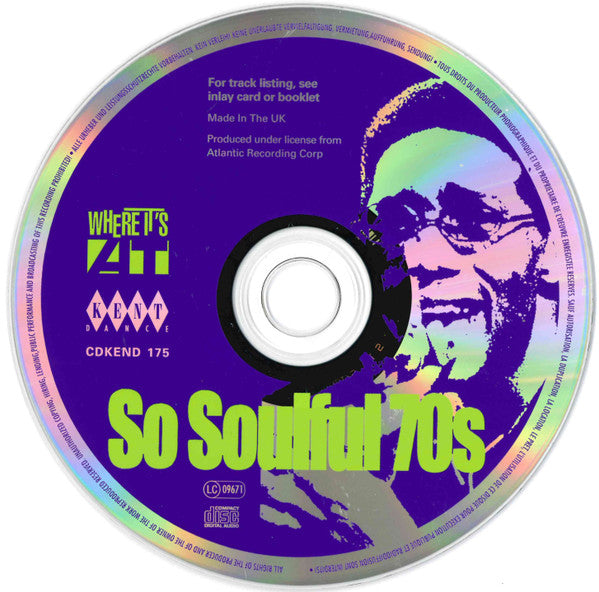 Various : So Soulful 70s (CD, Comp, Mono, Uni)