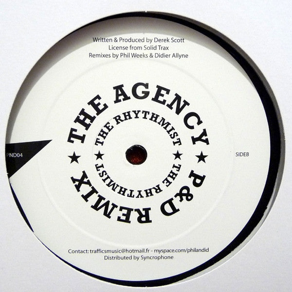 The Rhythmist : The Agency (12")