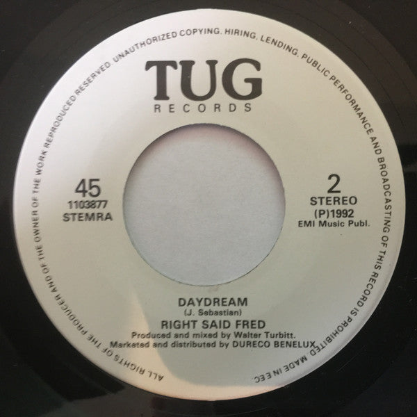 Right Said Fred : Those Simple Things / (What A Day For A) Daydream (7")