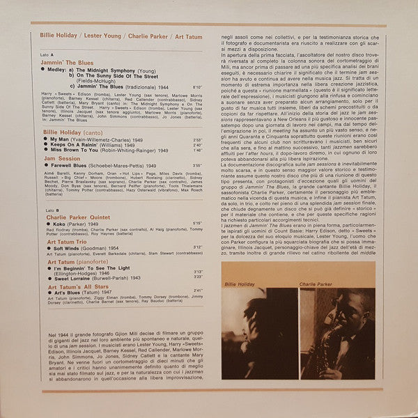Billie Holiday, Lester Young, Charlie Parker, Art Tatum : I Giganti Del Jazz Vol. 14 (LP, Comp, Mono, Gat)