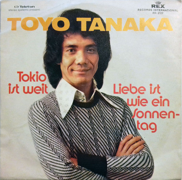Toyo Tanaka : Tokio Ist Weit / Liebe Ist Wie Ein Sonnentag (7", Single, Blu)