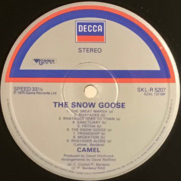 Camel : The Snow Goose (LP, Album, RE)
