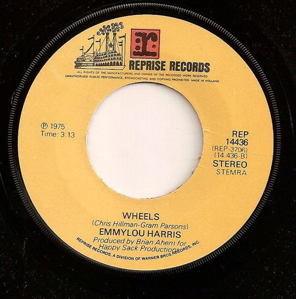Emmylou Harris : I Really Had A Ball Last Night (Feelin' Single-Seein' Double) (7", Single)