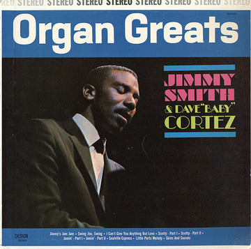 Jimmy Smith & Dave "Baby" Cortez : Organ Greats (LP, Comp)