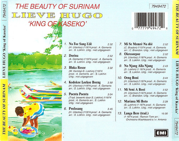 Lieve Hugo : The Beauty Of Surinam (CD, Album, Comp)