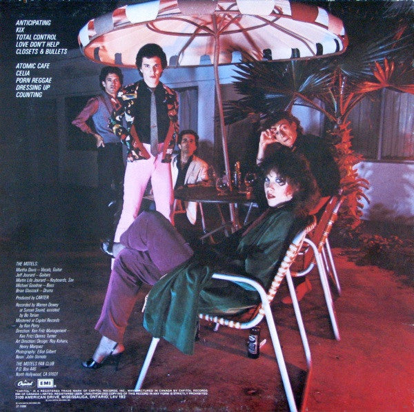 The Motels : Motels (LP, Album)