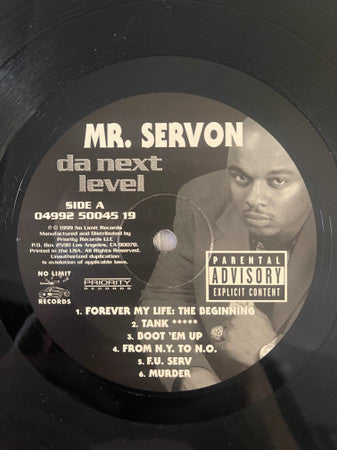 Mr. Serv-On : Da Next Level (2xLP, Album)