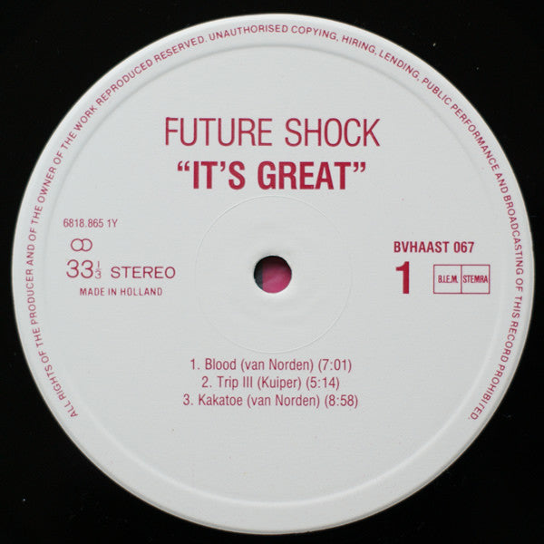 Future Shock (7) : It's Great (LP)