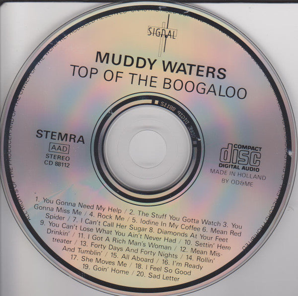 Muddy Waters : Top Of The Boogaloo (CD, Comp)