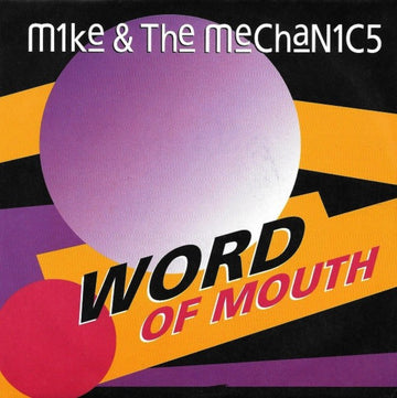 Mike & The Mechanics : Word Of Mouth (7", Single)