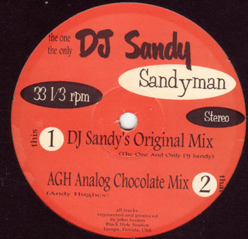 DJ Sandy : Sandyman (12")