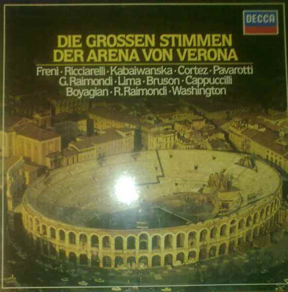 Various : Die Grossen Stimmen Der Arena Von Verona (3xLP)