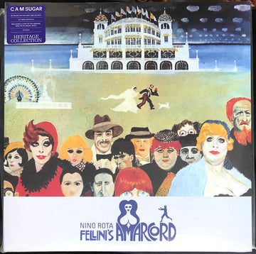 Nino Rota : Fellini's Amarcord (2xLP, Album, RE, RM, Sou)