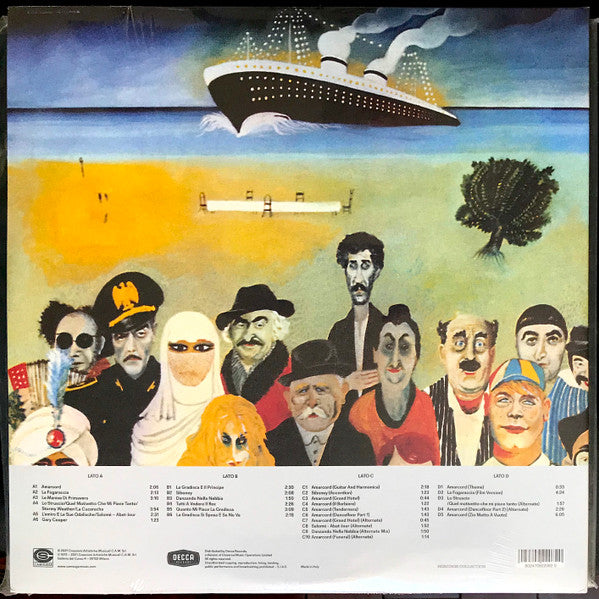 Nino Rota : Fellini's Amarcord (2xLP, Album, RE, RM, Sou)