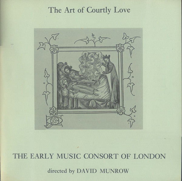 David Munrow & The Early Music Consort Of London : The Art Of Courtly Love (3xLP + Box)