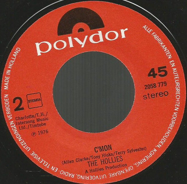 The Hollies : Daddy Don't Mind (7")