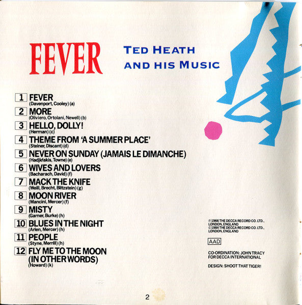 Ted Heath And His Music : Fever (CD, Album)