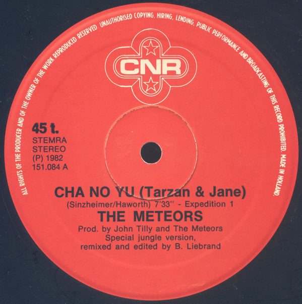 The Meteors : Cha No Yu (Tarzan & Jane) (12")