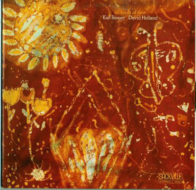 Karl Berger / Dave Holland : All Kinds Of Time (LP, Album, Blu)