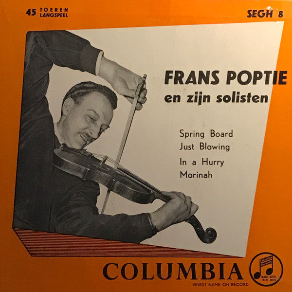 Frans Poptie En Zijn Solisten : Spring Board EP (7", EP)