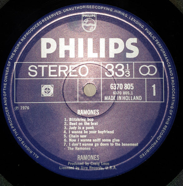Ramones : Ramones (LP, Album)