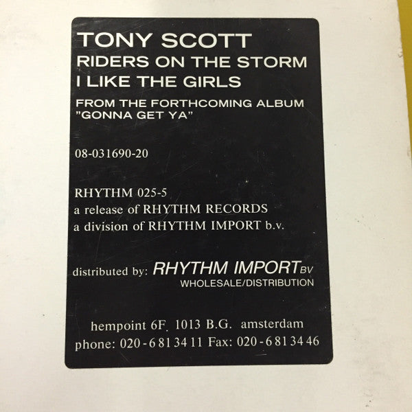 Tony Scott : Riders On The Storm (12")