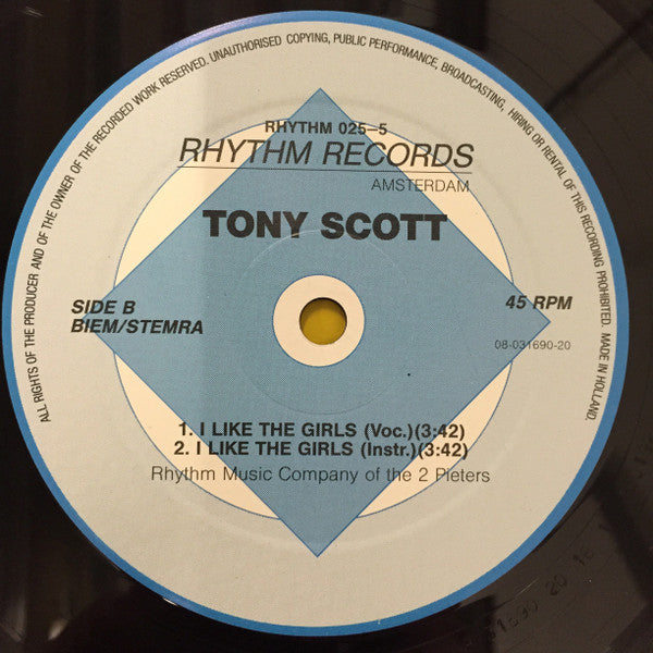 Tony Scott : Riders On The Storm (12")