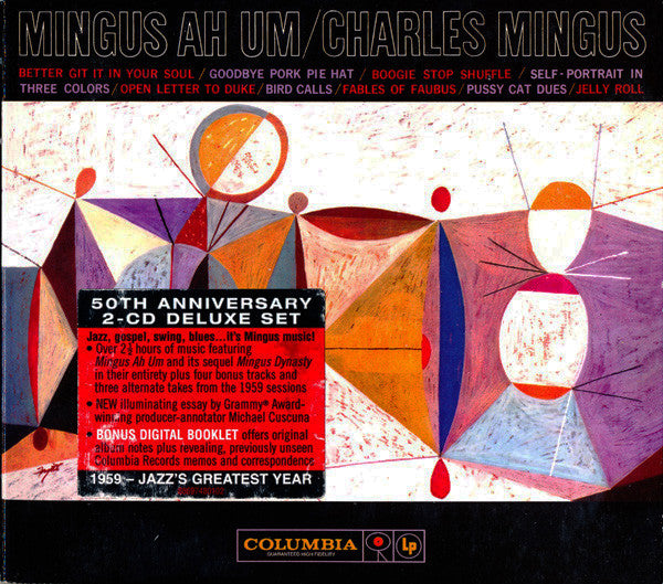 Charles Mingus : Mingus Ah Um (50th Anniversary 2-CD Deluxe Set) (CD, Album, RE + CD, Album, Enh, RE + Comp)