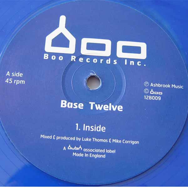 Base Twelve : Inside (12", Blu)
