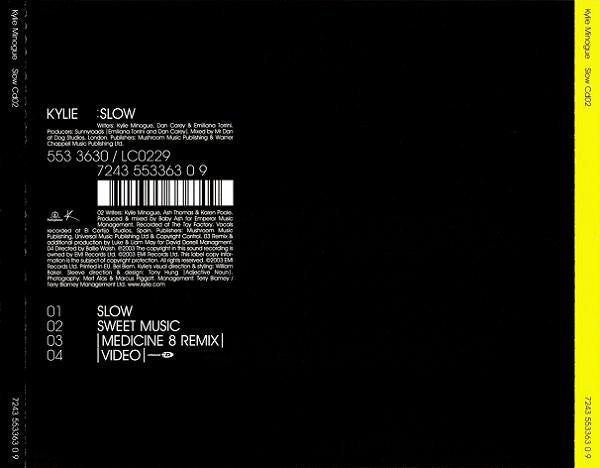 Kylie Minogue : Slow (CD, Maxi, Enh, CD2)