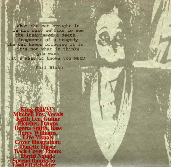 King-Kill/33° : We Never Went To The Moon (7")