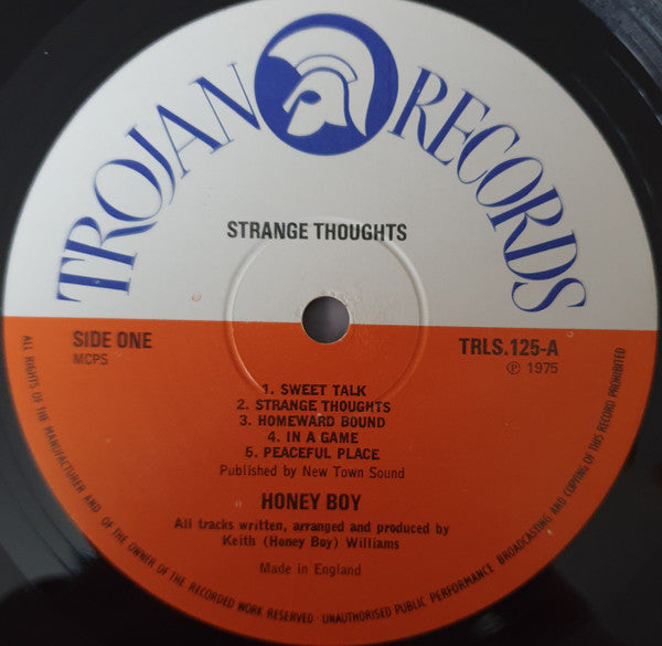 Honey Boy : Strange Thoughts (LP, Album)