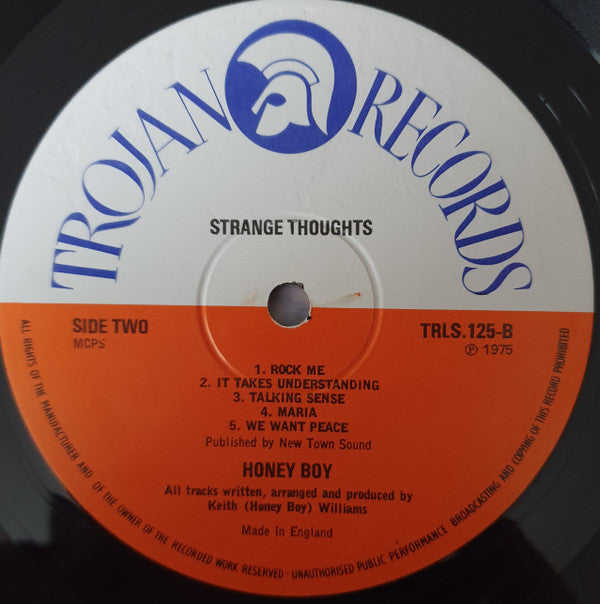 Honey Boy : Strange Thoughts (LP, Album)