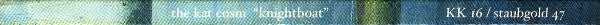 The Kat Cosm : Knightboat (CD, MiniAlbum, Enh)