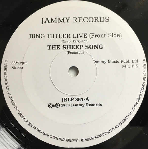 Bing Hitler : Live At The Tron (LP)