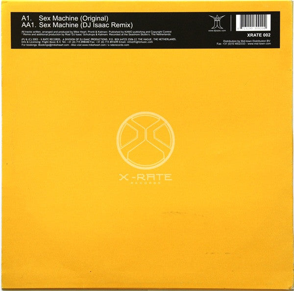 Mike Heart : Sex Machine (12")