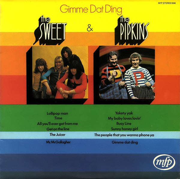 The Sweet & The Pipkins : Gimme Dat Ding (LP, Comp)