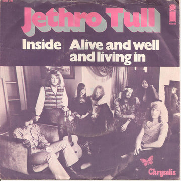 Jethro Tull : Inside / Alive And Well And Living In (7", Single)