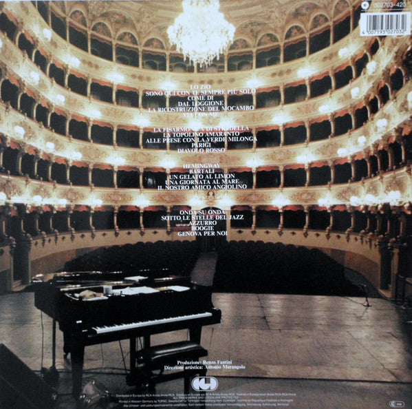 Paolo Conte : Concerti (2xLP, Album, Gat)