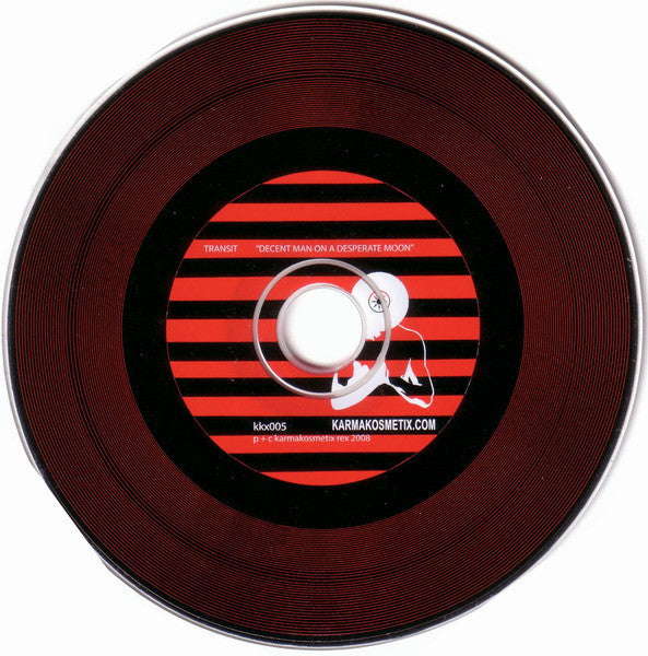 Transit (15) : Decent Man On A Desperate Moon (CD, Album, Promo, PVC)