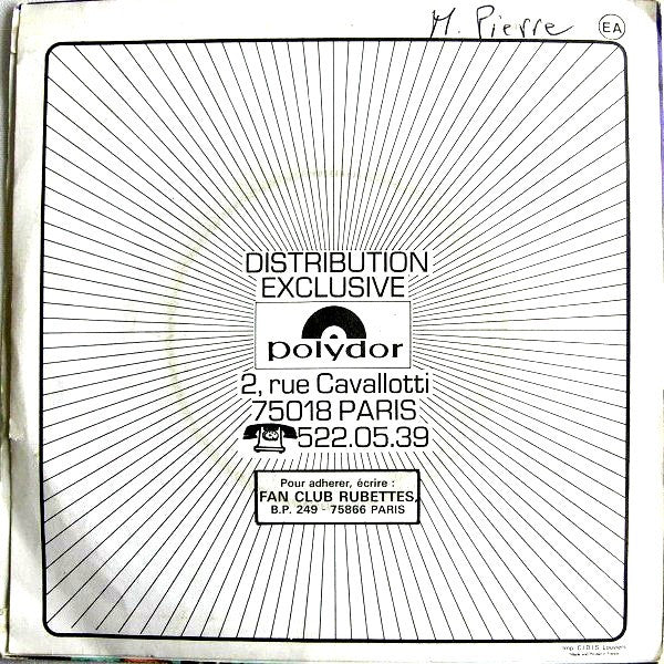 The Rubettes : Ooh La La (7", Single)