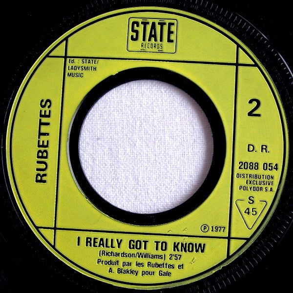 The Rubettes : Ooh La La (7", Single)