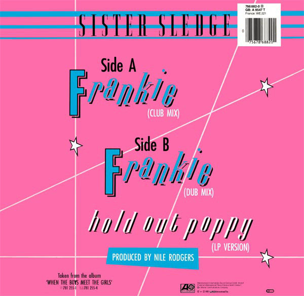 Sister Sledge : Frankie (12", Single)