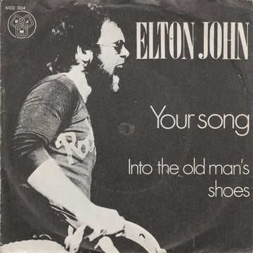 Elton John : Your Song (7", Single, 3 P)