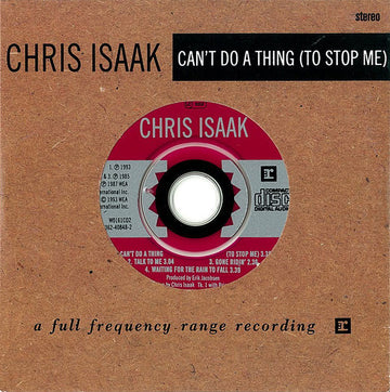 Chris Isaak : Can't Do A Thing (To Stop Me) (CD, Single, CD2)