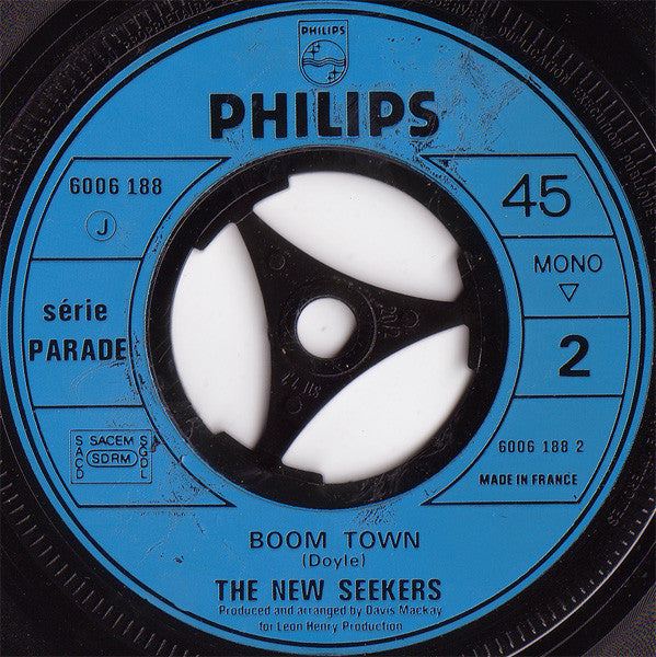The New Seekers : I'd Like To Teach The World To Sing (In Perfect Harmony) (7", Mono)